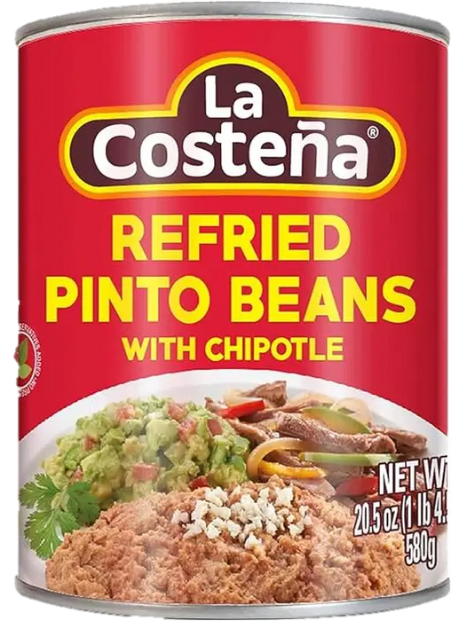 La Coste? Refried  Beans with Chipotle 20.5oz