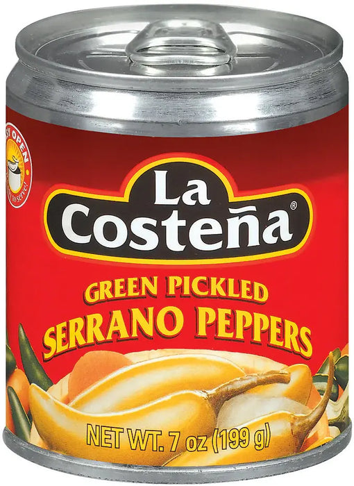 La CosteÃ±a Serrano Peppers - 7 oz