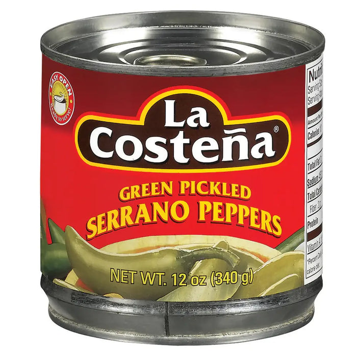 La CosteÃ±a Serrano Peppers - 12 oz