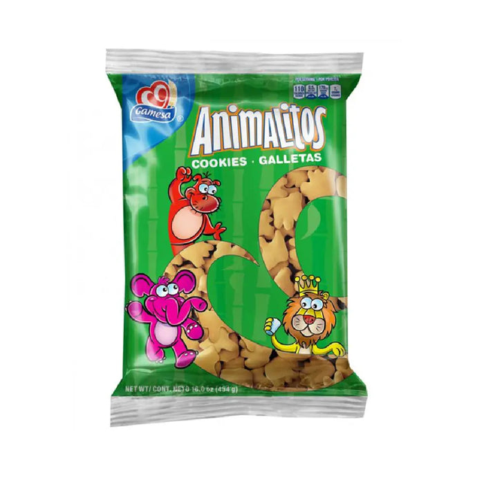 Gamesa Animal Cookies 16 oz