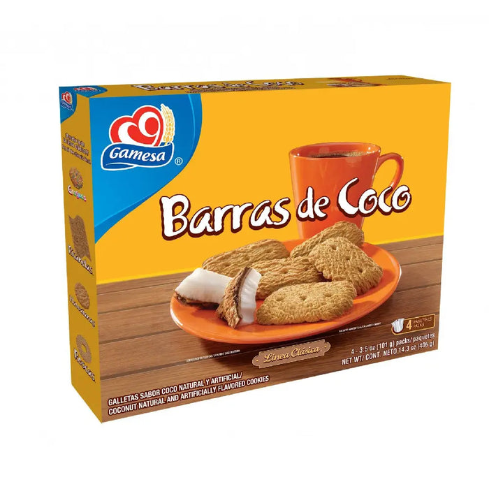 Gamesa Barras de Coco 14.3 oz