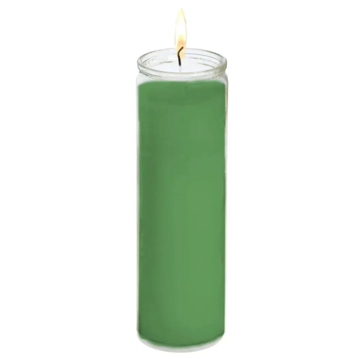 Solid Green Candle tall