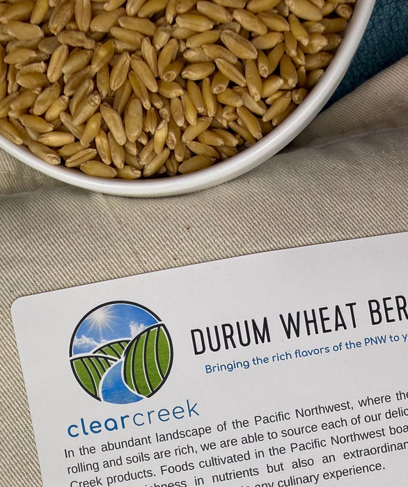 Durum Wheat Berries | Certified Glyphosate Residue Free | 18 LB