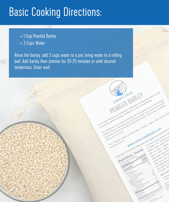Grain Variety Bundle | Durum, Pearl Barley, Rye and Spelt Berries | 16 lbs (4-4 lb bags)