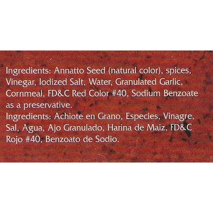 La Perla Achiote Red - 14 oz