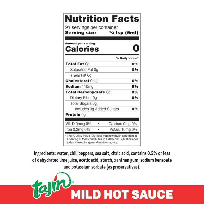 Tajin Regular Snack Sauce 15.38 oz
