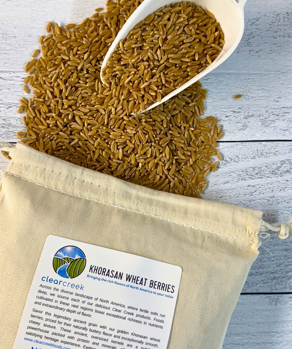 Einkorn, Khorasan, Durum, Rye, Spelt, and Barley Berries | 108 lb (6 x 18 lb bags) | Certified Glyphosphate Residue Free