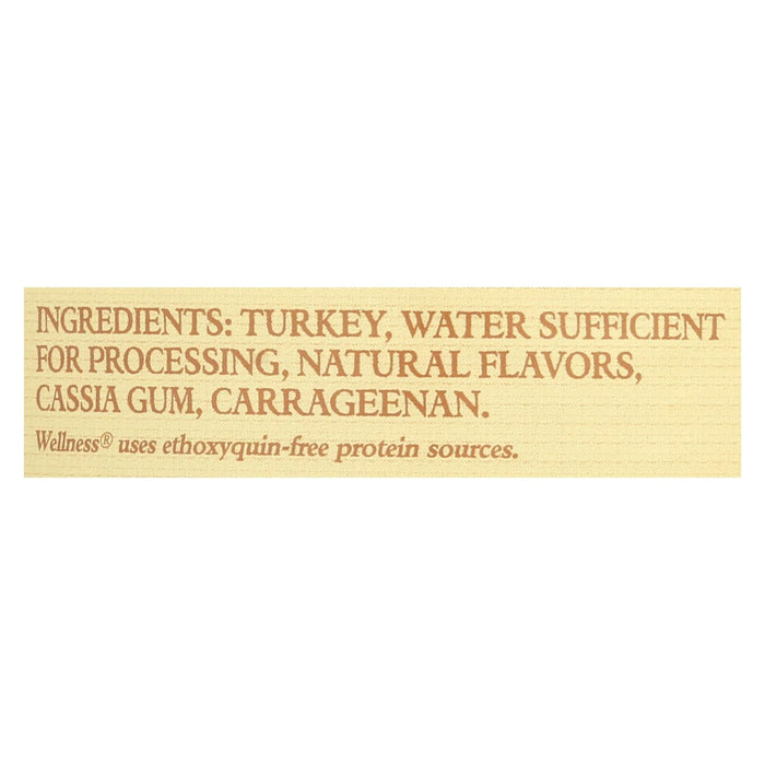 Wellness Pet Products Canned Dog Food - 95% Turkey (Pack of 12) - 13.2 Oz