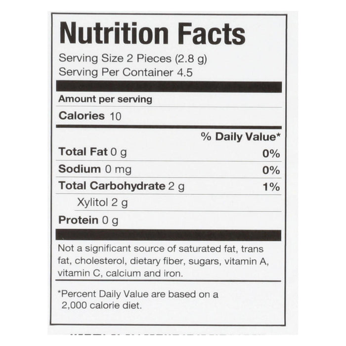 Pur Gum Chocolate Mint, 108-Count (Case of 12)