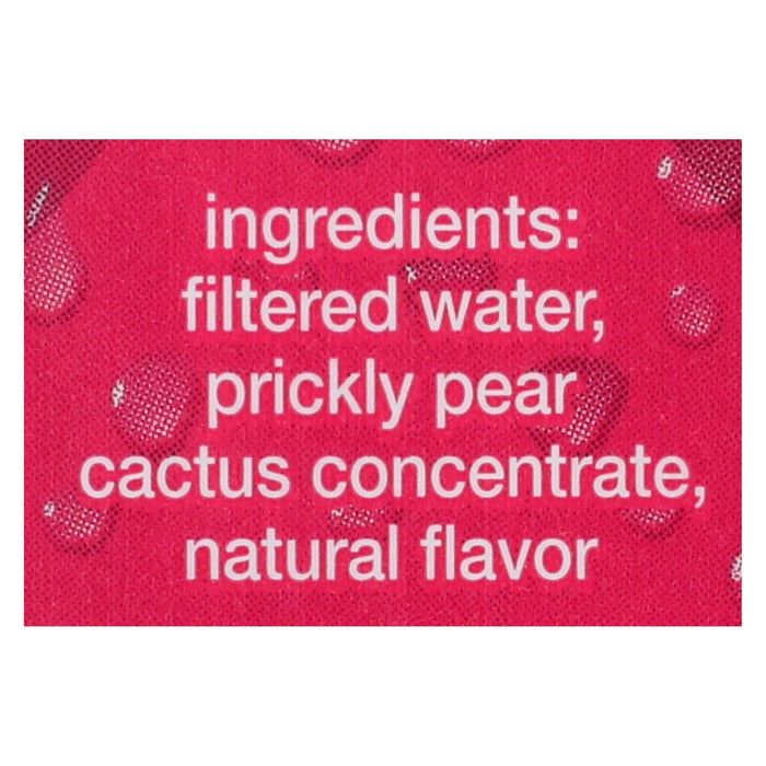 True Nopal Cactus Water - Prickly Pear - 12 Pack - 16.9 Fl Oz Each