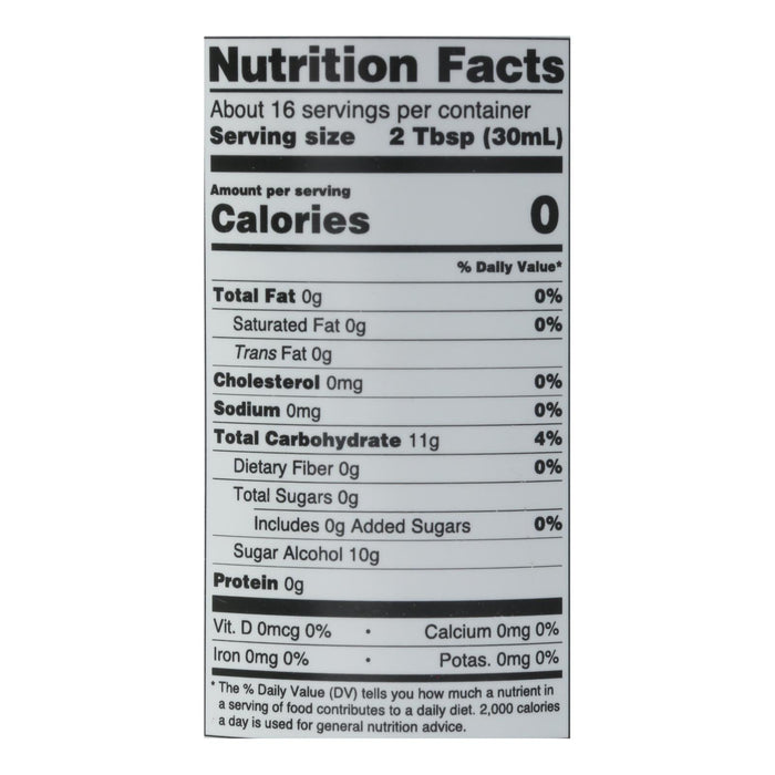 Lakanto Sugar-Free Simple Syrup with Natural Vanilla Flavor, 8 Pack, 16.5 Oz