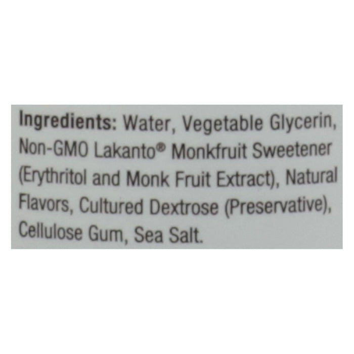 Lakanto Monkfruit Sweetener Simple Syrup Caramel (Pack of 8) 16.5 Oz