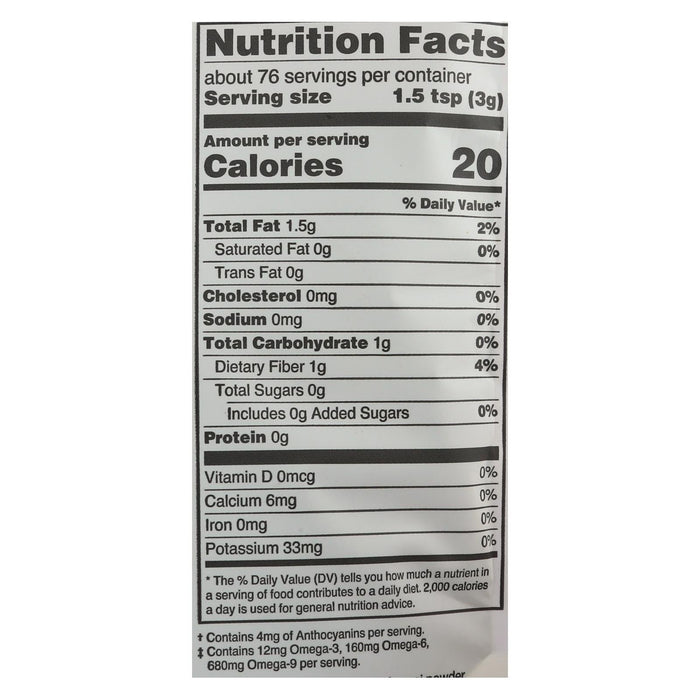 Navitas Naturals Organic Freeze-dried Acai Powder, 8 Oz Pack