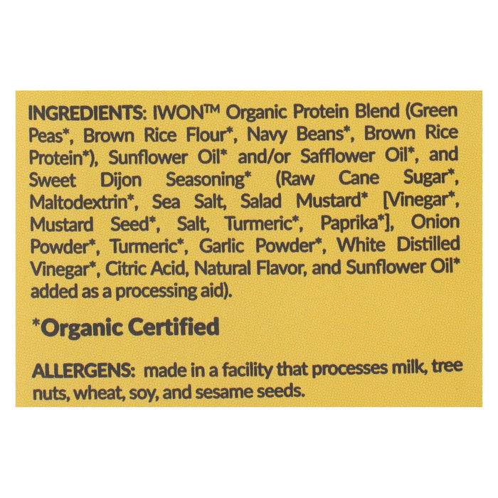 I Won! Nutrition Co Sweet Dijon Protein Chips, 5 Oz (Pack of 12)