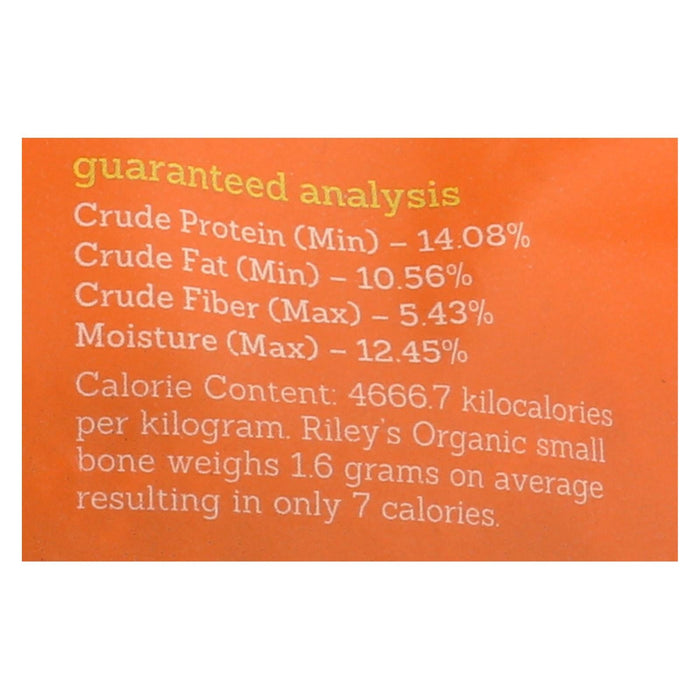 Riley's Organics Pumpkin & Coconut Small Dog Treats (Pack of 6)