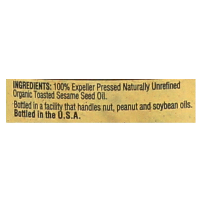 Napa Valley Naturals Toasted Sesame Oil, 12 Pack, 12.7 Fl Oz