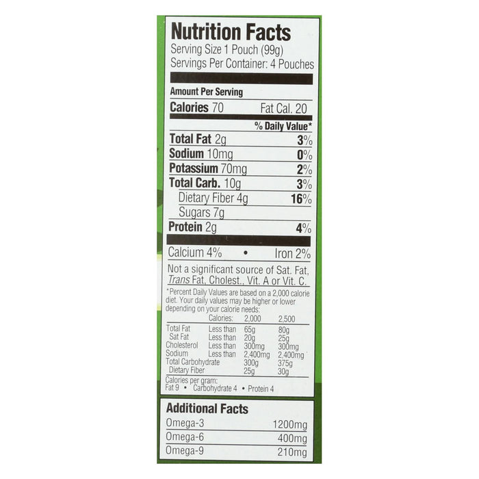 Mamma Chia Green Magic Vitality Squeeze Snack Pack of 6 - 3.5 oz. Each