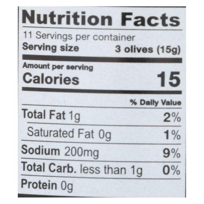 Gaea Stuffed Green Olives with Real Pimento (Pack of 8, 6 Oz)