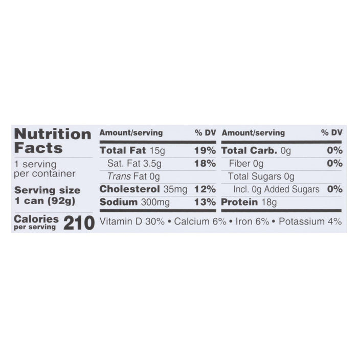 Season Fish Kipper Snacks - 3.25 Oz (Case of 12)