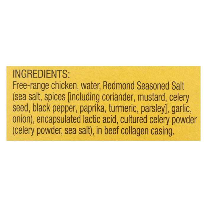 Nick's Sticks - Snack Stick Chicken Free range - 1.7 Oz (Pack of 25)