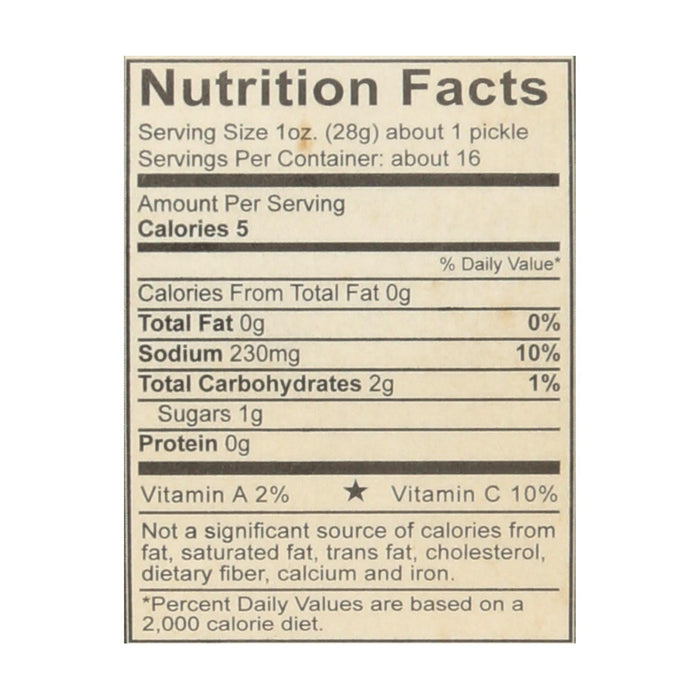 McClure's (Pack of 6) - Whole Garlic Dill Pickles