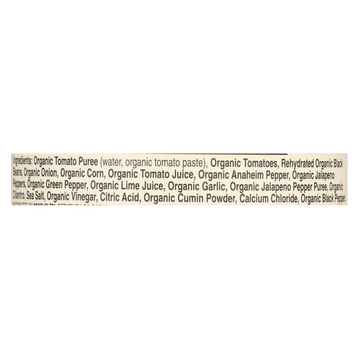 Muir Glen Black Bean & Corn Medium Salsa, 16 oz (Pack of 12)