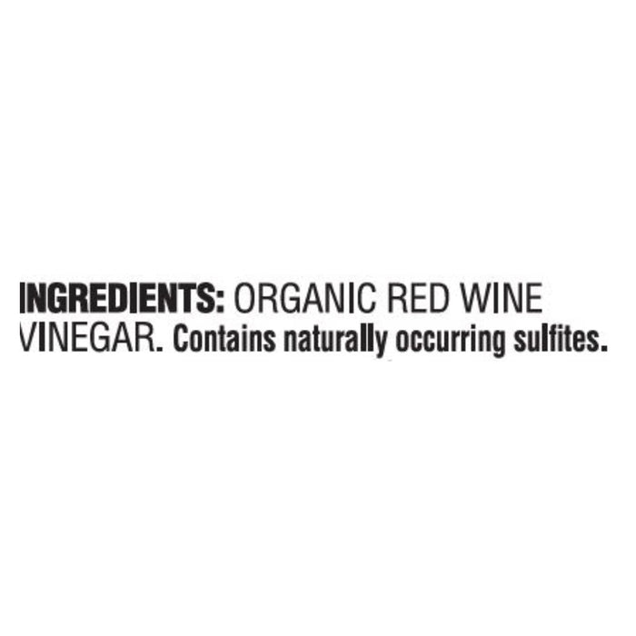 Mediterranean Organic Red Wine Vinegar - 6 - 8.45 Fl Oz