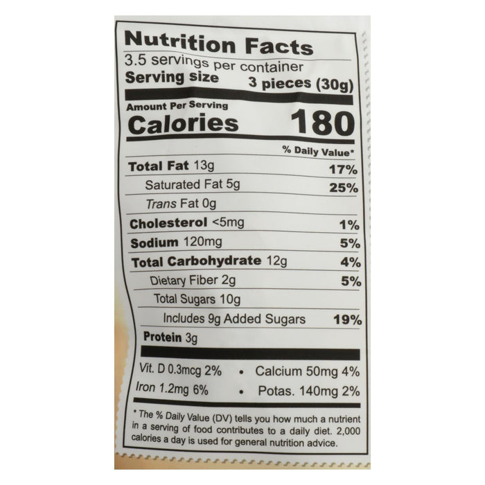 Chocolove XoxoX Dark Chocolate Bites with Almonds & Sea Salt (8 Pack - 3.5oz Each)