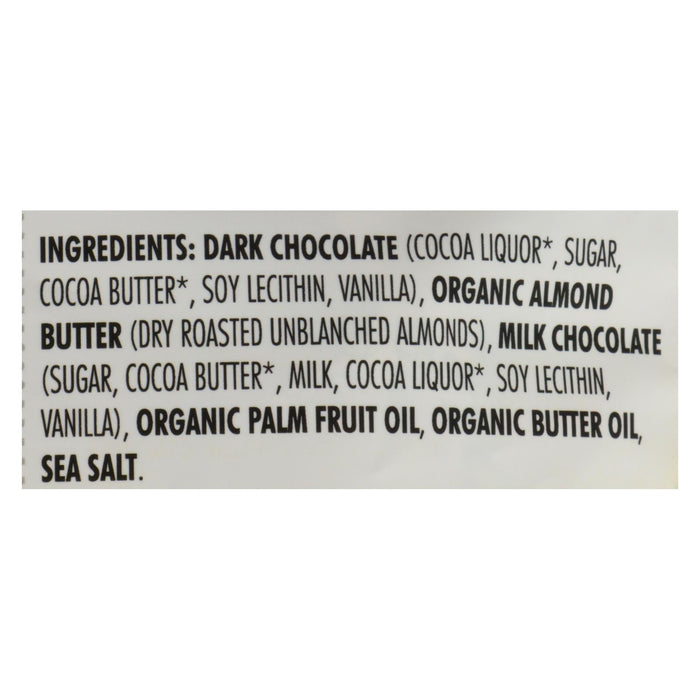 Chocolove XoxoX Dark Chocolate Bites with Almonds & Sea Salt (8 Pack - 3.5oz Each)