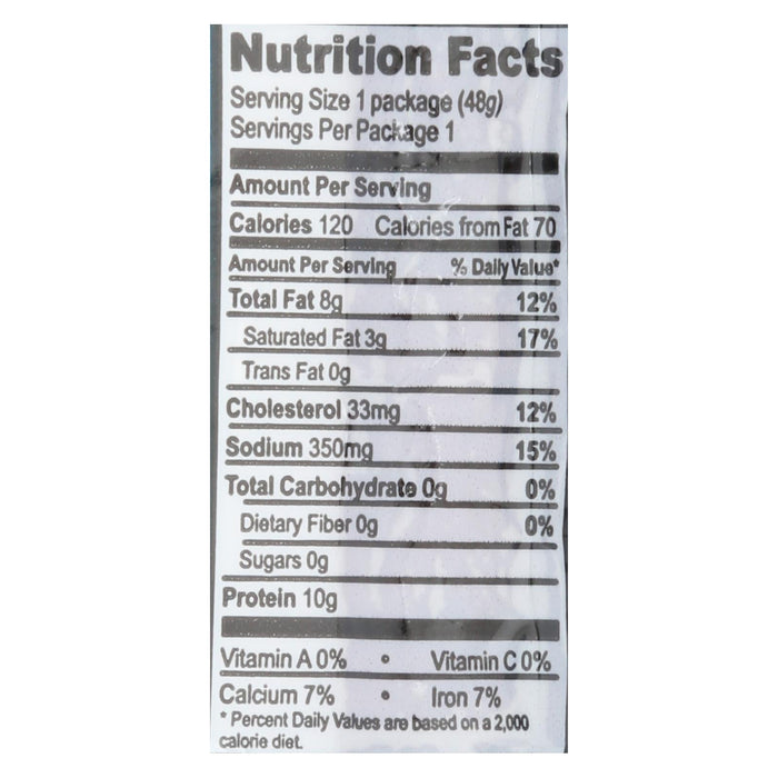 Nick's Sticks Snack Sticks, Beef Flavor, 1.7 Oz. (Pack of 25)