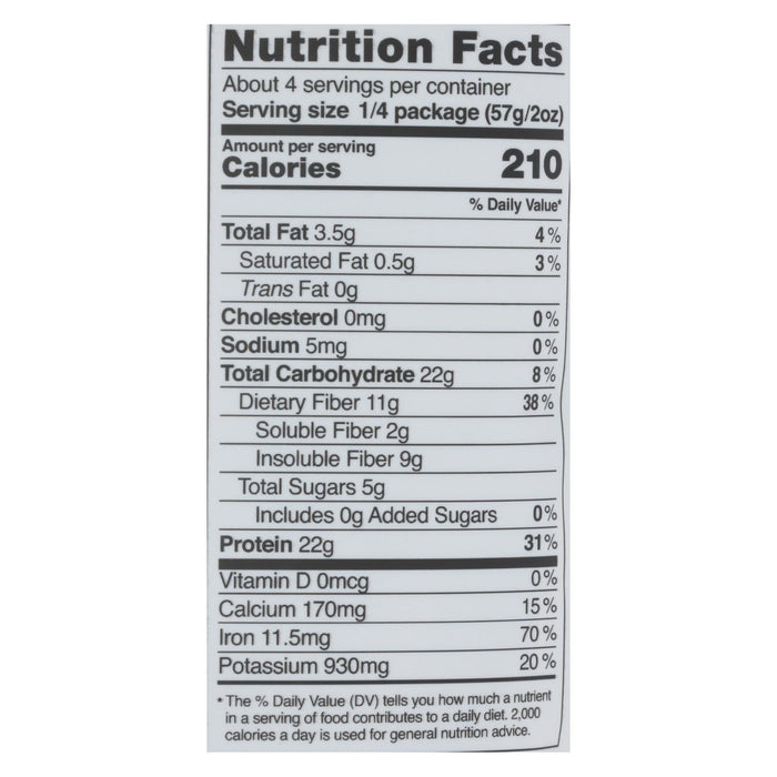 Liviva - Fettuccine Black Bean (Pack of 6) 7.05 Oz