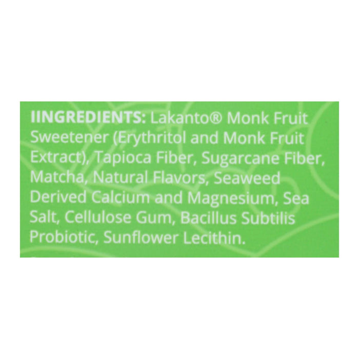 Lakanto Monkfruit Sweetened Matcha Latte, Pack of 8 - 10 Oz