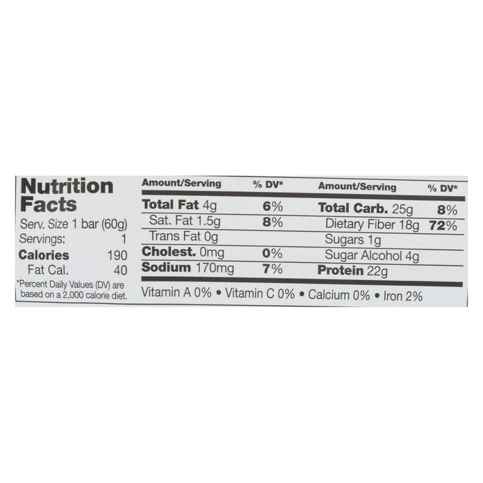 No Cow Plant Based Blueberry Cobbler Protein Bar, 2.12 Oz Bar (Pack of 12)