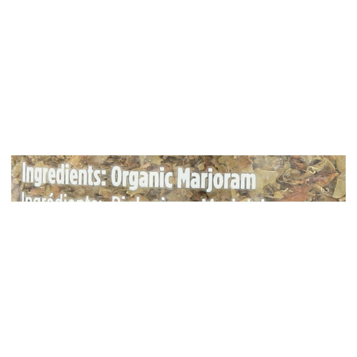 Spicely Organics Organic Marjoram Whole | 0.5 Oz Pack of 3