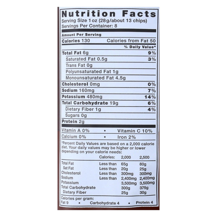 Kettle Brand Sea Salt Potato Chips, 8 Oz. (Pack of 12)