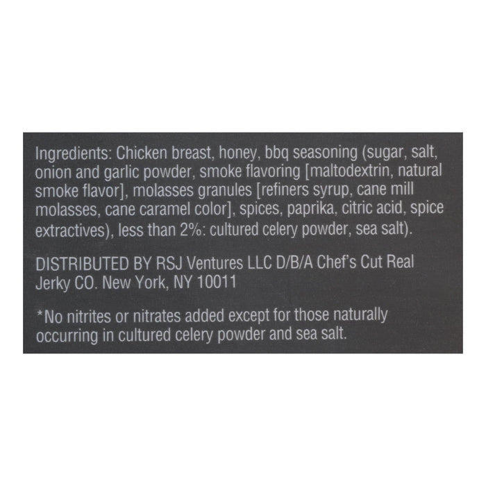 Chef's Cut Jerky - Real Chicken Kentucky Honey BBQ (Pack of 8 - 2.5 Oz)