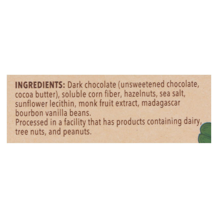 ChocZero - Keto Bark Dark Chocolate Hazelnut (Pack of 12-6oz)