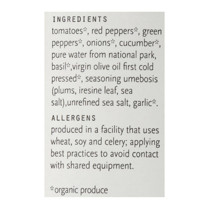 Karine & Jeff - Gazpacho Soup (Pack of 6 - 16.9 Fl Oz Each)