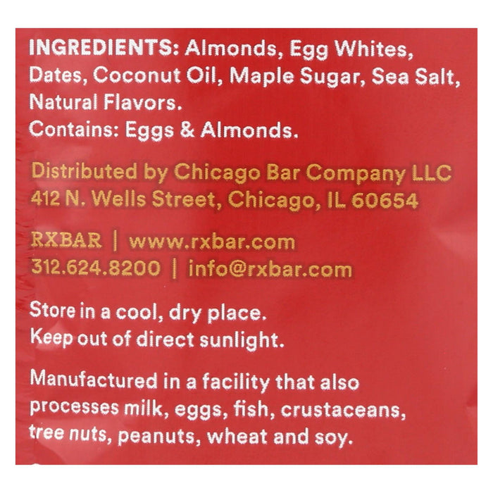 RXBAR (Pack of 10) Nut Butter Maple Almond - 1.13oz