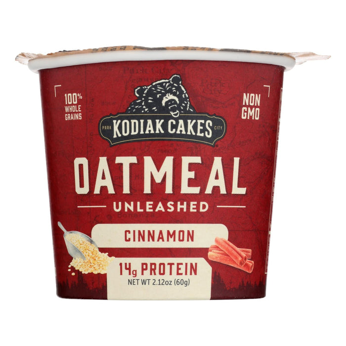 Kodiak Cakes Cinnamon Oatmeal in a Cup, 2.12 Oz (Case of 12)