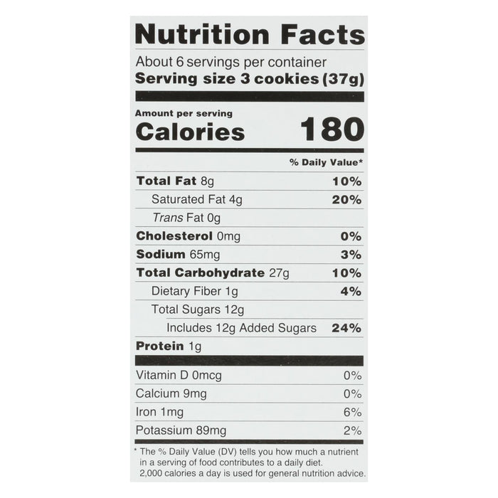 Kinnikinnick Cookies (Pack of 6) - Fudge Cream - 8 Oz.