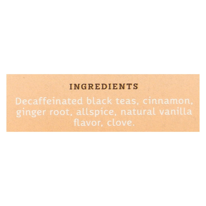 Stash Tea Decaf Vanilla Chai - 6 Cases of 18 Count