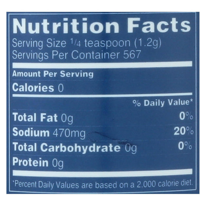 Reese Seasonings Sea Salt, Coarse Crystals, 24 oz, Case of 12