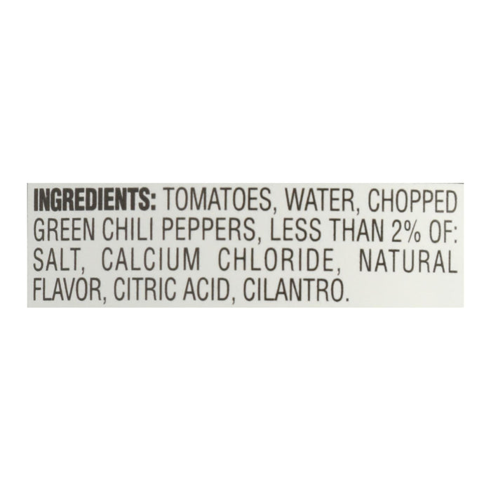Rotel Diced Tomatoes and Green Chilies, 10 Oz (Pack of 24)