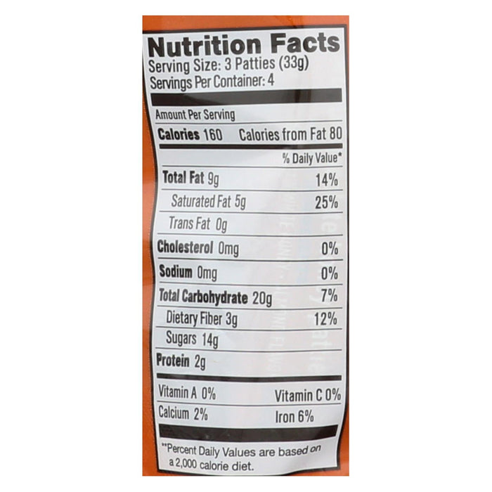 Heavenly Organics Chocolate Honey Pattie - 4.66 Oz. Case