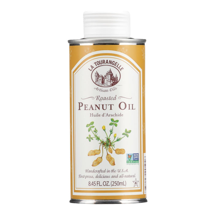 La Tourangelle Roasted Peanut Oil - Case of 6 - 8.45 Fl Oz