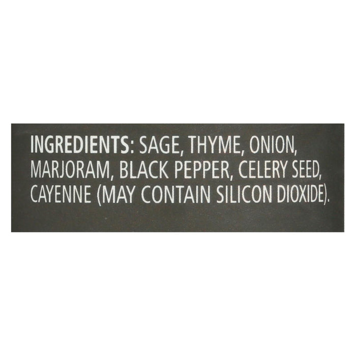 Frontier Herb Poultry Seasoning - Salt-Free, 1.34 Oz