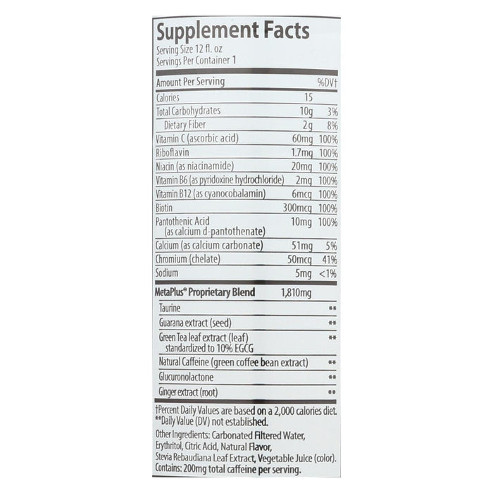 Celsius Natural Sparkling Orange Pomegranate 12 Fl Oz (Pack of 12)