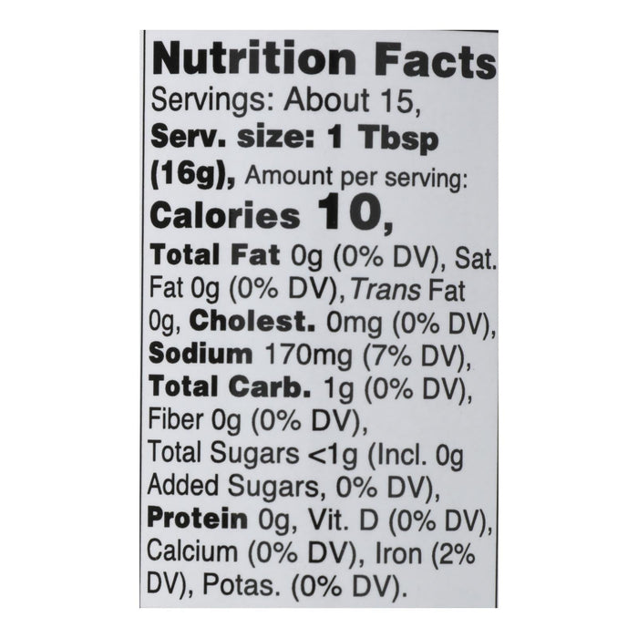 Fody Food Company Gluten Free Taco Sauce, 8.5 Oz, Case of 6