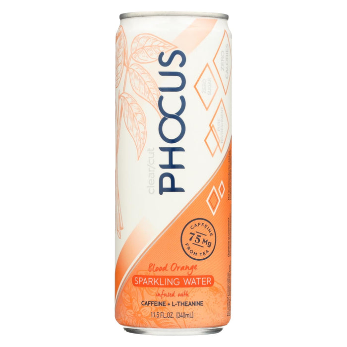 Clear Cut Phocus Sparkling Water, Sparkling, 11.5 fl oz (Pack of 12)